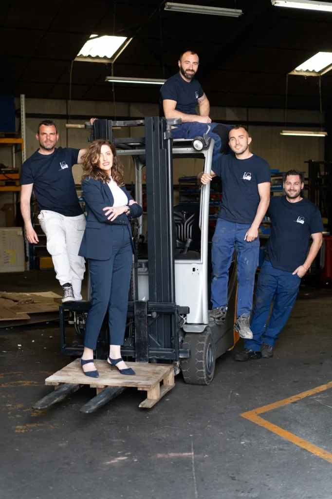 pneu réparation chariot elevateur